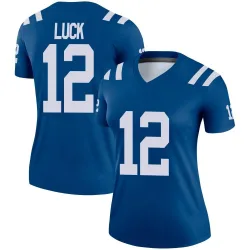 Women's Andrew Luck Indianapolis Colts No.12 Legend Jersey - Royal
