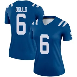 Women's Anthony Gould Indianapolis Colts No.6 Legend Jersey - Royal