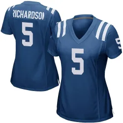 Women's Anthony Richardson Indianapolis Colts No.5 Game Team Color Jersey - Royal Blue