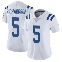 Women's Anthony Richardson Indianapolis Colts No.5 Limited Vapor Untouchable Jersey - White