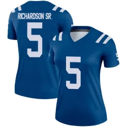 Women's Anthony Richardson Sr. Indianapolis Colts No.5 Legend Jersey - Royal