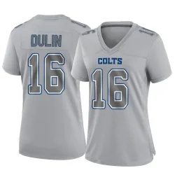 Women's Ashton Dulin Indianapolis Colts No.16 Game Atmosphere Fashion Jersey - Gray