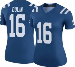Women's Ashton Dulin Indianapolis Colts No.16 Legend Color Rush Jersey - Royal