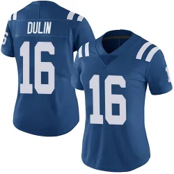 Women's Ashton Dulin Indianapolis Colts No.16 Limited Team Color Vapor Untouchable Jersey - Royal