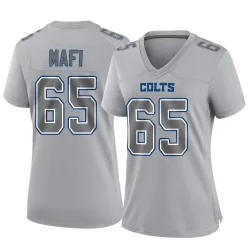 Women's Atonio Mafi Indianapolis Colts No.65 Game Atmosphere Fashion Jersey - Gray