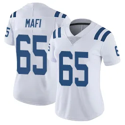 Women's Atonio Mafi Indianapolis Colts No.65 Limited Vapor Untouchable Jersey - White