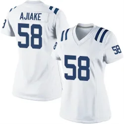 Women's Austin Ajiake Indianapolis Colts No.58 Game Jersey - White