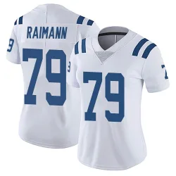 Women's Bernhard Raimann Indianapolis Colts No.79 Limited Vapor Untouchable Jersey - White