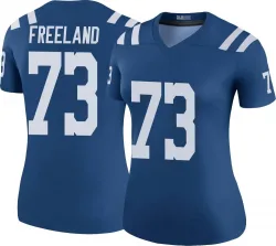 Women's Blake Freeland Indianapolis Colts No.73 Legend Color Rush Jersey - Royal