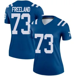 Women's Blake Freeland Indianapolis Colts No.73 Legend Jersey - Royal