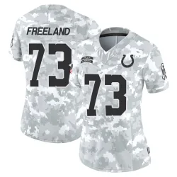 Women's Blake Freeland Indianapolis Colts No.73 Limited 2024 Salute to Service Jersey - Arctic Camo