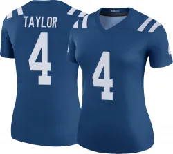 Women's Blayne Taylor Indianapolis Colts No.4 Legend Color Rush Jersey - Royal