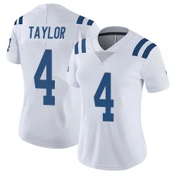Women's Blayne Taylor Indianapolis Colts No.4 Limited Vapor Untouchable Jersey - White