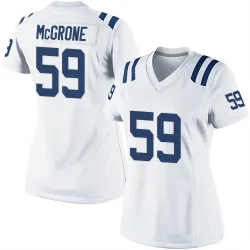 Women's Cameron McGrone Indianapolis Colts No.59 Game Jersey - White