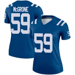 Women's Cameron McGrone Indianapolis Colts No.59 Legend Jersey - Royal