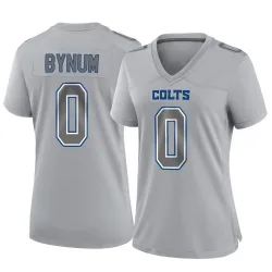 Women's Camryn Bynum Indianapolis Colts No.0 Game Atmosphere Fashion Jersey - Gray
