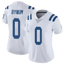 Women's Camryn Bynum Indianapolis Colts No.0 Limited Vapor Untouchable Jersey - White