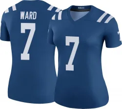 Women's Charvarius Ward Indianapolis Colts No.7 Legend Color Rush Jersey - Royal