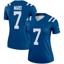 Women's Charvarius Ward Indianapolis Colts No.7 Legend Jersey - Royal