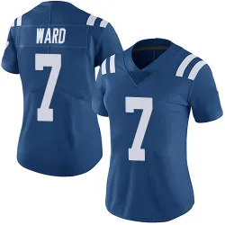Women's Charvarius Ward Indianapolis Colts No.7 Limited Team Color Vapor Untouchable Jersey - Royal