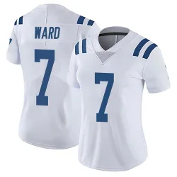 Women's Charvarius Ward Indianapolis Colts No.7 Limited Vapor Untouchable Jersey - White