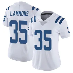 Women's Chris Lammons Indianapolis Colts No.35 Limited Vapor Untouchable Jersey - White