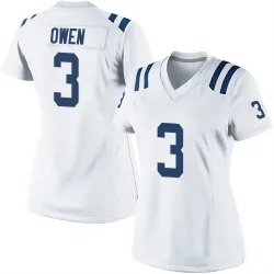 Women's Coleman Owen Indianapolis Colts No.3 Game Jersey - White