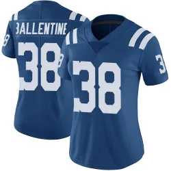 Women's Corey Ballentine Indianapolis Colts No.38 Limited Color Rush Vapor Untouchable Jersey - Royal