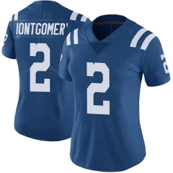 Women's D.J. Montgomery Indianapolis Colts No.2 Limited Color Rush Vapor Untouchable Jersey - Royal