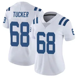 Women's Dalton Tucker Indianapolis Colts No.68 Limited Vapor Untouchable Jersey - White