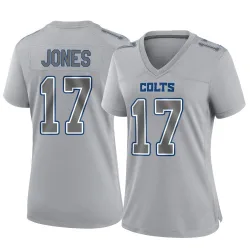 Women's Daniel Jones Indianapolis Colts No.17 Game Atmosphere Fashion Jersey - Gray