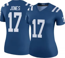 Women's Daniel Jones Indianapolis Colts No.17 Legend Color Rush Jersey - Royal