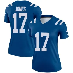 Women's Daniel Jones Indianapolis Colts No.17 Legend Jersey - Royal