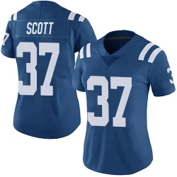 Women's Daniel Scott Indianapolis Colts No.37 Limited Team Color Vapor Untouchable Jersey - Royal