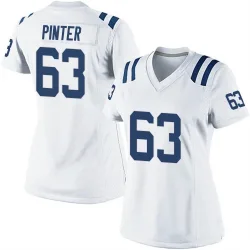 Women's Danny Pinter Indianapolis Colts No.63 Game Jersey - White