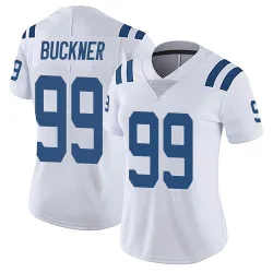 Women's DeForest Buckner Indianapolis Colts No.99 Limited Vapor Untouchable Jersey - White