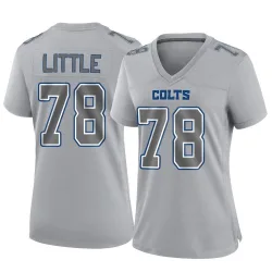 Women's Desmond Little Indianapolis Colts No.78 Game Atmosphere Fashion Jersey - Gray