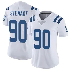 Women's Grover Stewart Indianapolis Colts No.90 Limited Vapor Untouchable Jersey - White