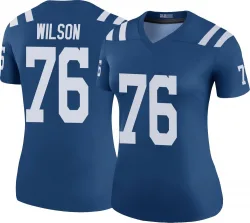 Women's Jack Wilson Indianapolis Colts No.76 Legend Color Rush Jersey - Royal