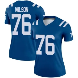 Women's Jack Wilson Indianapolis Colts No.76 Legend Jersey - Royal