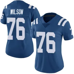 Women's Jack Wilson Indianapolis Colts No.76 Limited Team Color Vapor Untouchable Jersey - Royal