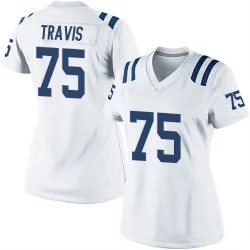 Women's Jalen Travis Indianapolis Colts No.75 Game Jersey - White