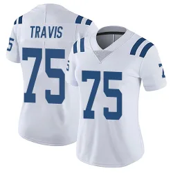 Women's Jalen Travis Indianapolis Colts No.75 Limited Vapor Untouchable Jersey - White