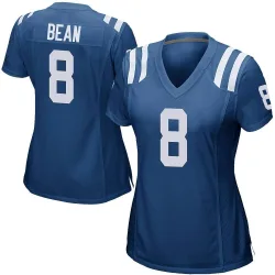 Women's Jason Bean Indianapolis Colts No.8 Game Team Color Jersey - Royal Blue