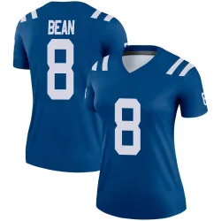 Women's Jason Bean Indianapolis Colts No.8 Legend Jersey - Royal