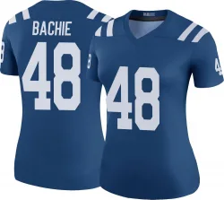 Women's Joe Bachie Indianapolis Colts No.48 Legend Color Rush Jersey - Royal