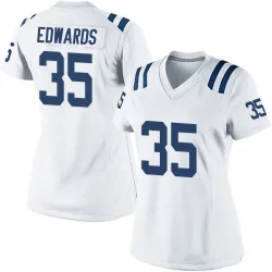 Women's Johnathan Edwards Indianapolis Colts No.35 Game Jersey - White