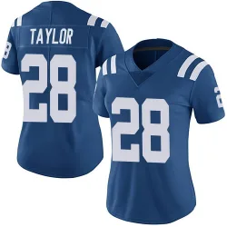 Women's Jonathan Taylor Indianapolis Colts No.28 Limited Team Color Vapor Untouchable Jersey - Royal