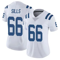 Women's Josh Sills Indianapolis Colts No.66 Limited Vapor Untouchable Jersey - White