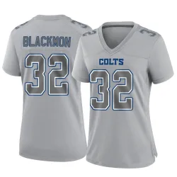 Women's Julian Blackmon Indianapolis Colts No.32 Game Atmosphere Fashion Jersey - Gray